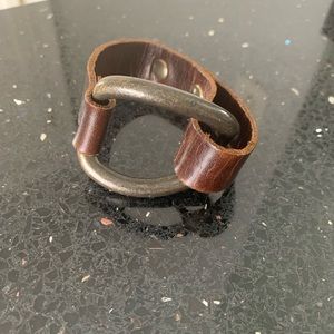 Leather bracelet